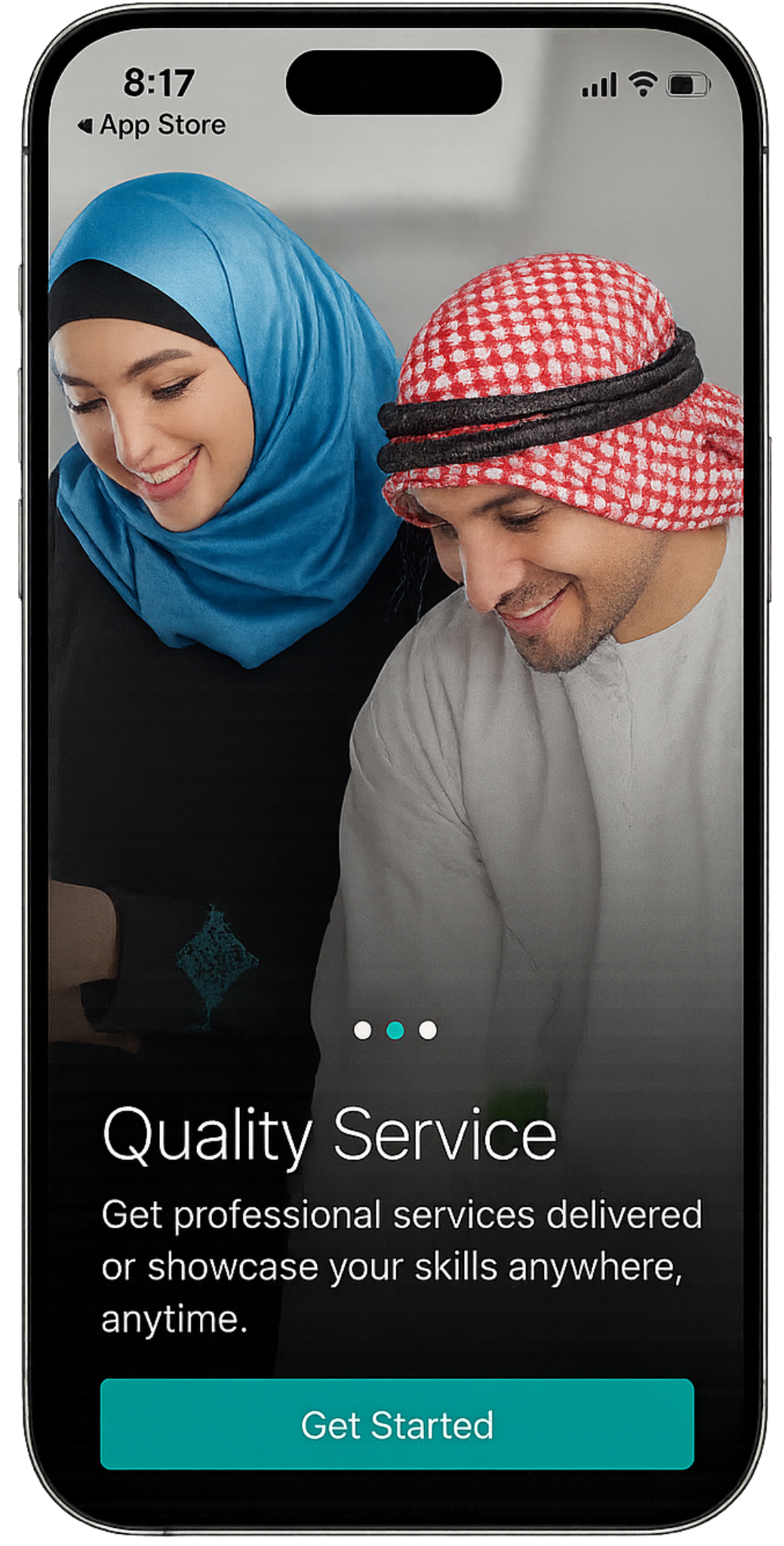 A question and content generation screen for Q&A tasks, with a “Done” button at the bottom.